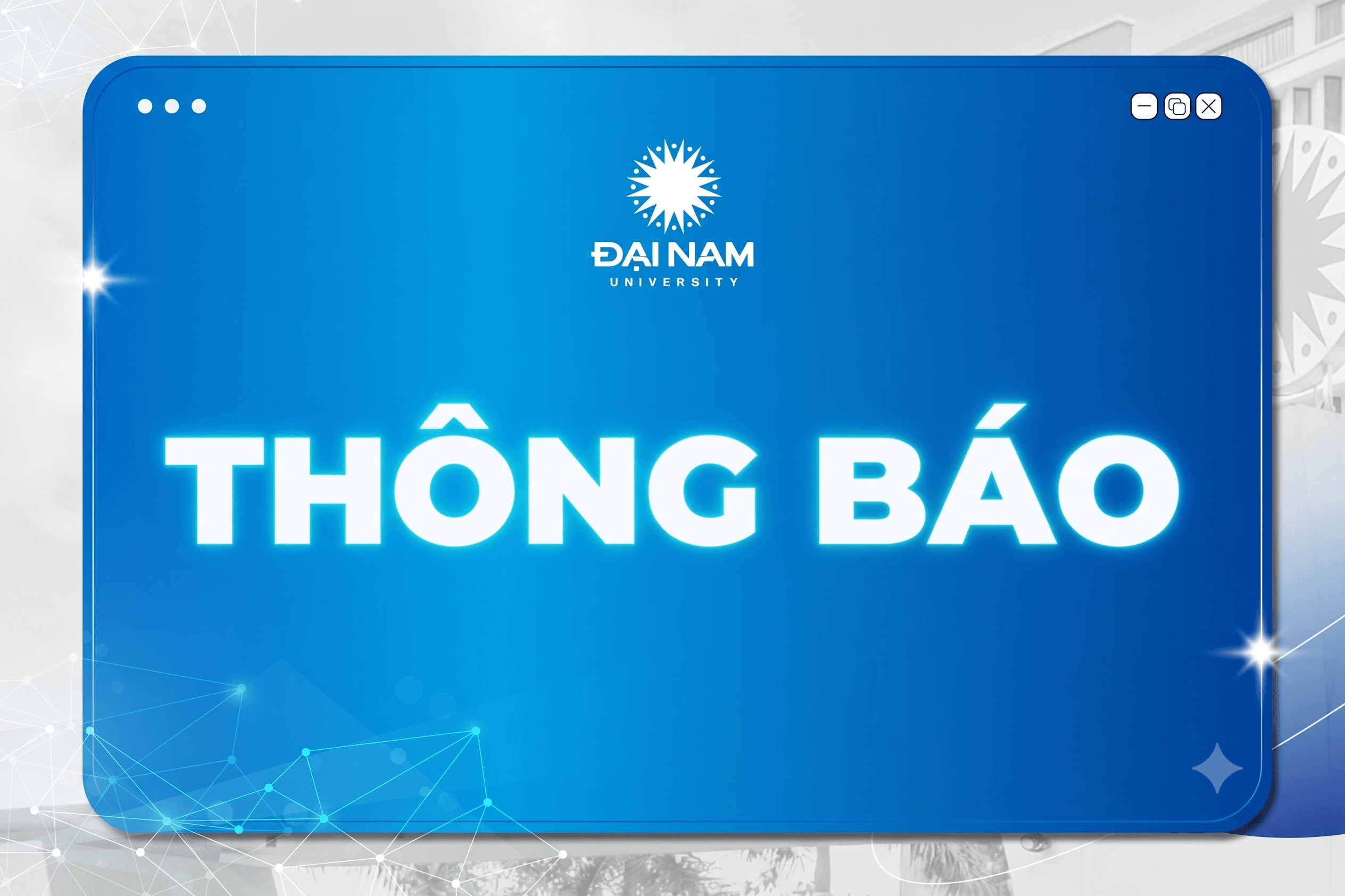 Thông báo Về việc đăng ký đề tài và nộp đề cương Đề án tốt nghiệp đối với học viên cao học lớp CHD11-01 (niên khóa 2024–2026)